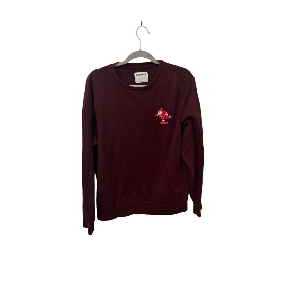 Old Navy santa sweat shirt size L